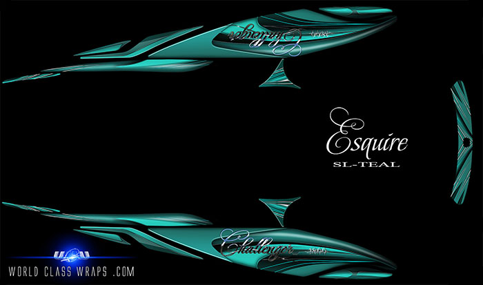 jet boat custom graphics