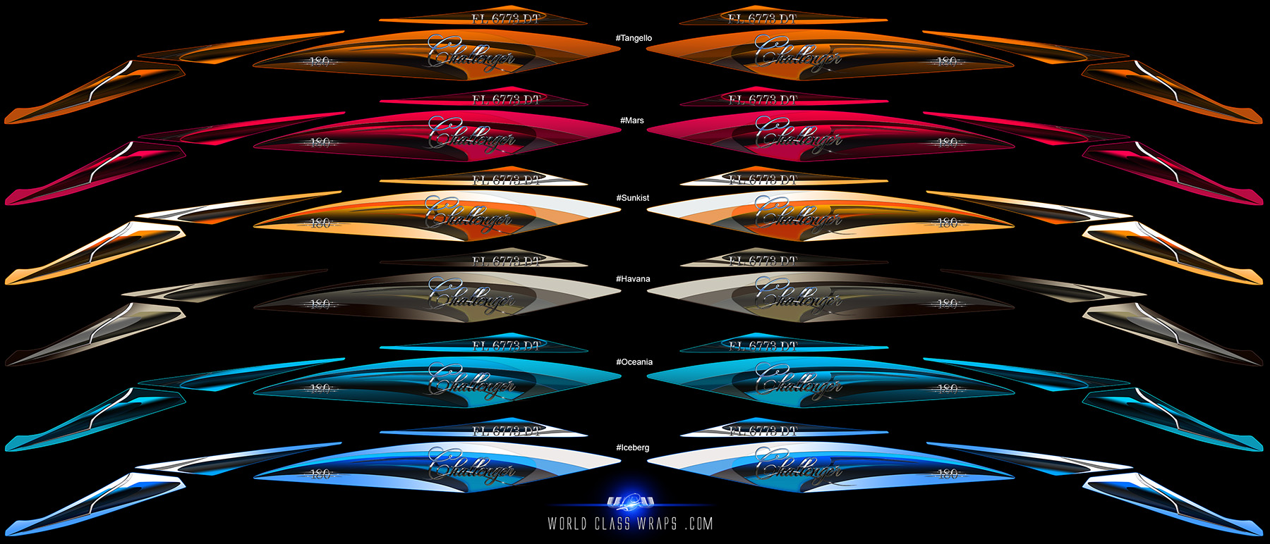 seadoo challenger 180 boat graphics image leisure series