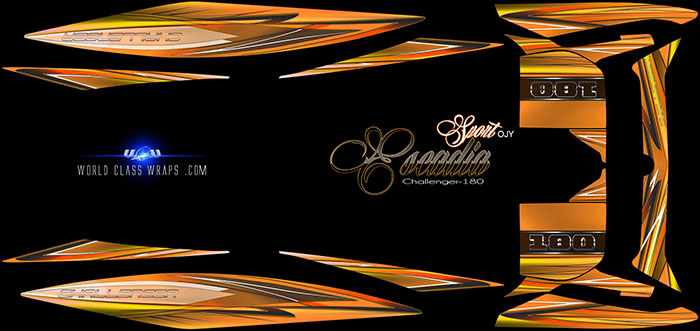 Escadia Sport #ojyl Challenger-180 graphics wrap