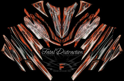 F7 arctic cat Fatal Distraction graphics