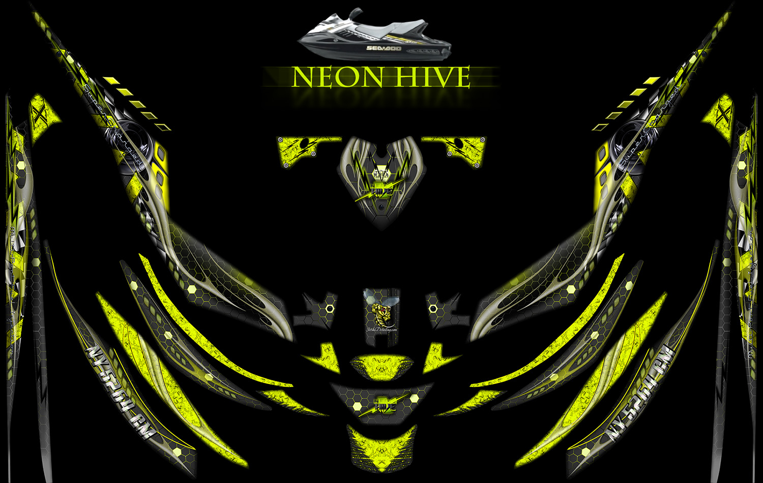 NEON-HIVE-seadoo-RXTX-graphics-kit