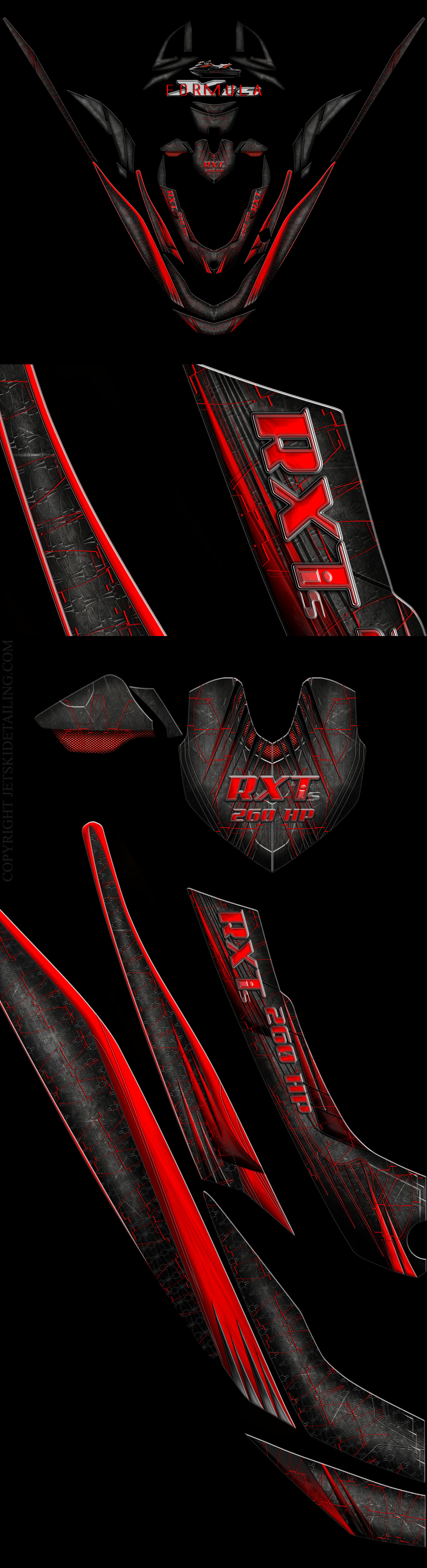 RXT-iS FORMULA RED SEADOO WRAP